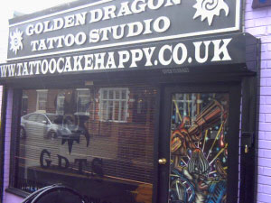 Chestertourist.com - Golden Dragon Tattoo Studio. Please click for http://www.tattoocakehappy.co.uk